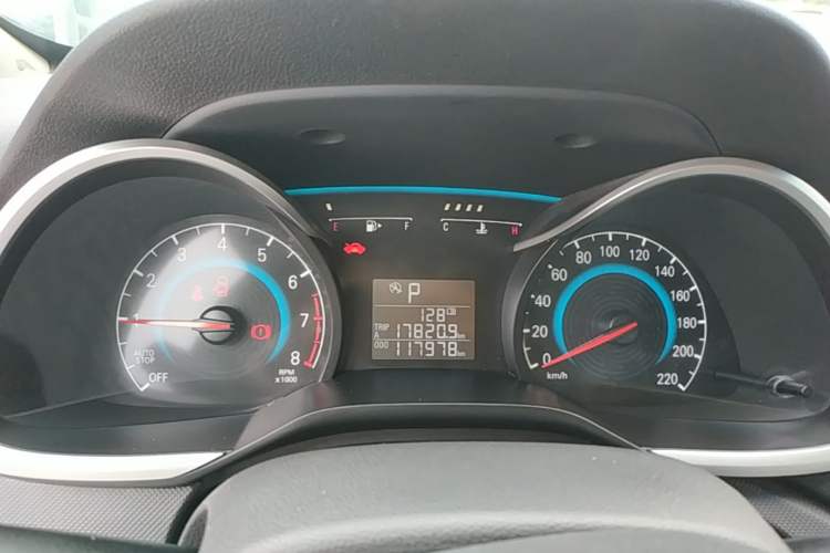 Used Chevrolet Cavalier 2019 320 Automatic Enjoyment with Sunroof Instrument Cluster