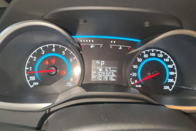 Used Chevrolet Cavalier 2019 320 Automatic Enjoyment with Sunroof Instrument Cluster