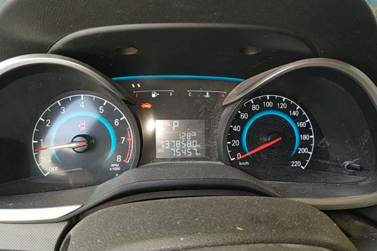 Used Chevrolet Cavalier 2019 320 Automatic Enjoyment with Sunroof Instrument Cluster