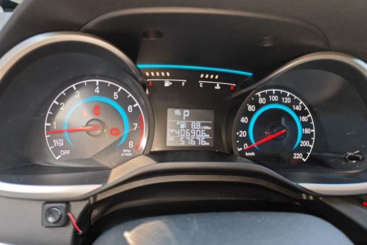 Used Chevrolet Cavalier 2019 320 Automatic Enjoyment with Sunroof Instrument Cluster