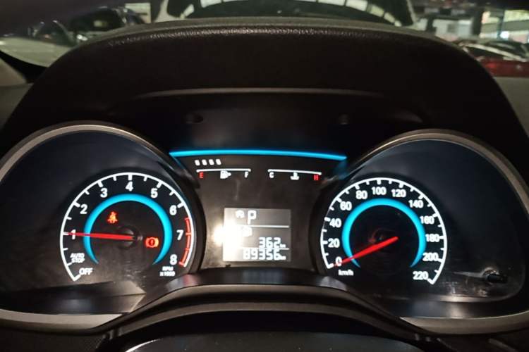 Used Chevrolet Cavalier 2019 320 Automatic Enjoyment with Sunroof Instrument Cluster