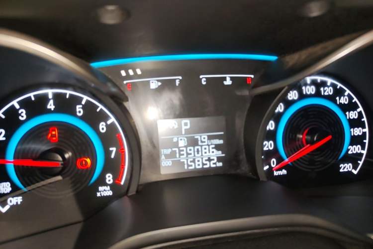 Used Chevrolet Cavalier 2019 320 Automatic Enjoyment with Sunroof Instrument Cluster