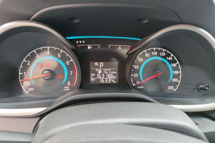 Used Chevrolet Cavalier 2019 320 Automatic Enjoyment with Sunroof Instrument Cluster