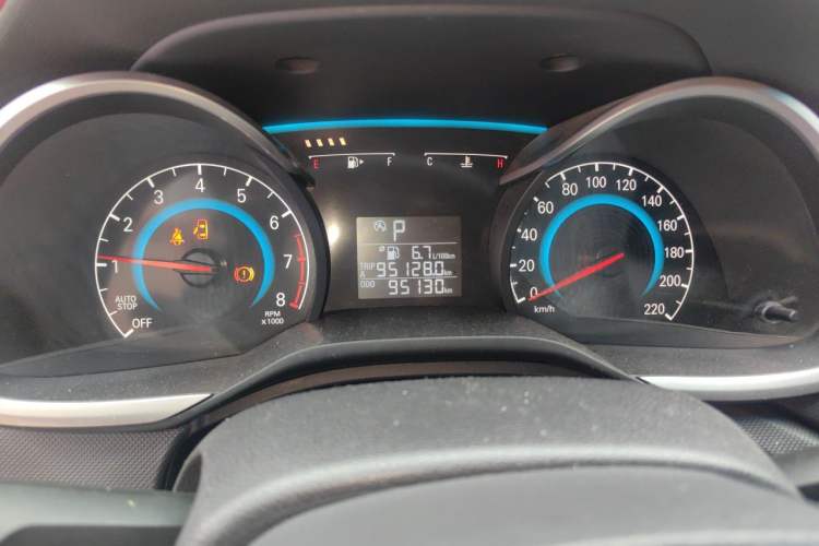 Used Chevrolet Cavalier 2019 320 Automatic Enjoyment with Sunroof Instrument Cluster