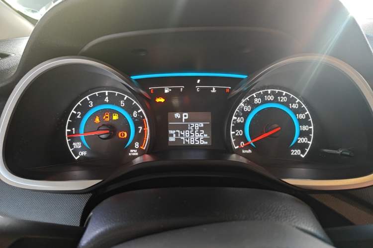Used Chevrolet Cavalier 2019 320 Automatic Enjoyment with Sunroof Instrument Cluster