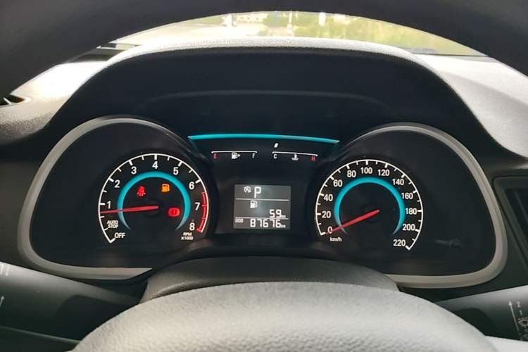 Used Chevrolet Cavalier 2019 320 Automatic Enjoyment with Sunroof Instrument Cluster
