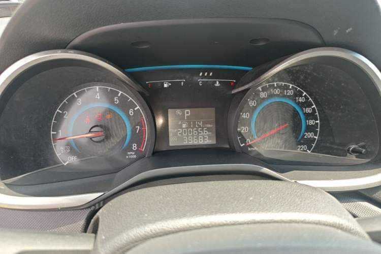 Used Chevrolet Cavalier 2019 320 Automatic Enjoyment with Sunroof Instrument Cluster