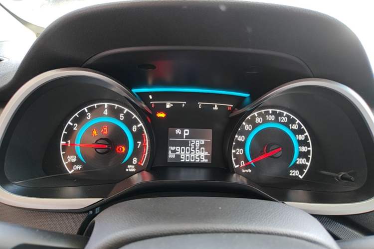 Used Chevrolet Cavalier 2019 320 Automatic Enjoyment with Sunroof Instrument Cluster
