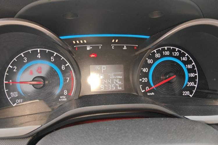 Used Chevrolet Cavalier 2019 320 Automatic Enjoyment with Sunroof Instrument Cluster