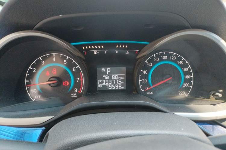 Used Chevrolet Cavalier 2019 320 Automatic Enjoyment with Sunroof Instrument Cluster