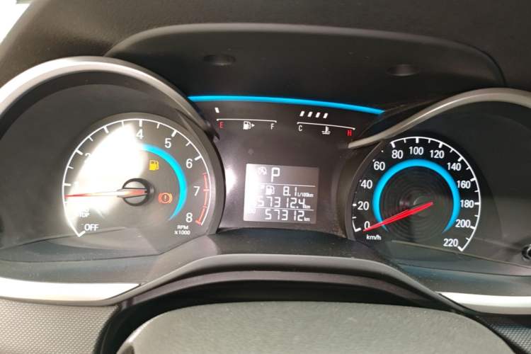 Used Chevrolet Cavalier 2019 320 Automatic Enjoyment with Sunroof Instrument Cluster