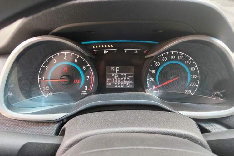 Used Chevrolet Cavalier 2019 320 Automatic Enjoyment with Sunroof Instrument Cluster