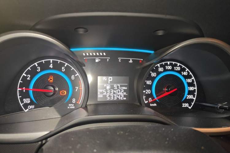 Used Chevrolet Cavalier 2019 320 Automatic Xinyue Edition Instrument Cluster