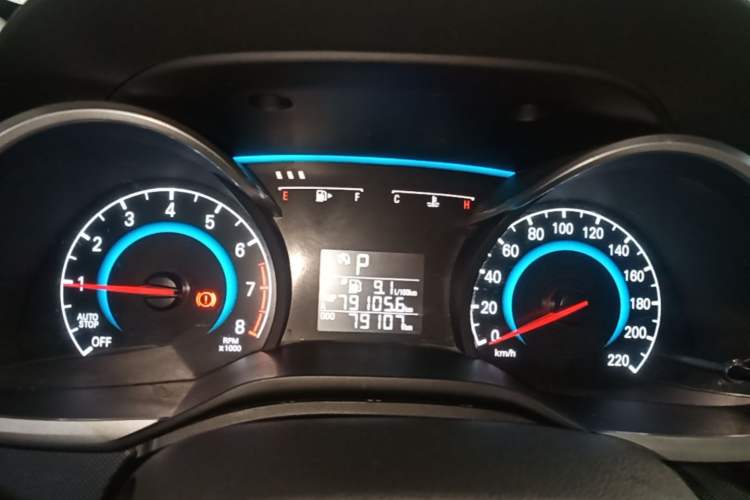 Used Chevrolet Cavalier 2019 320 Automatic Enjoyment with Sunroof Instrument Cluster