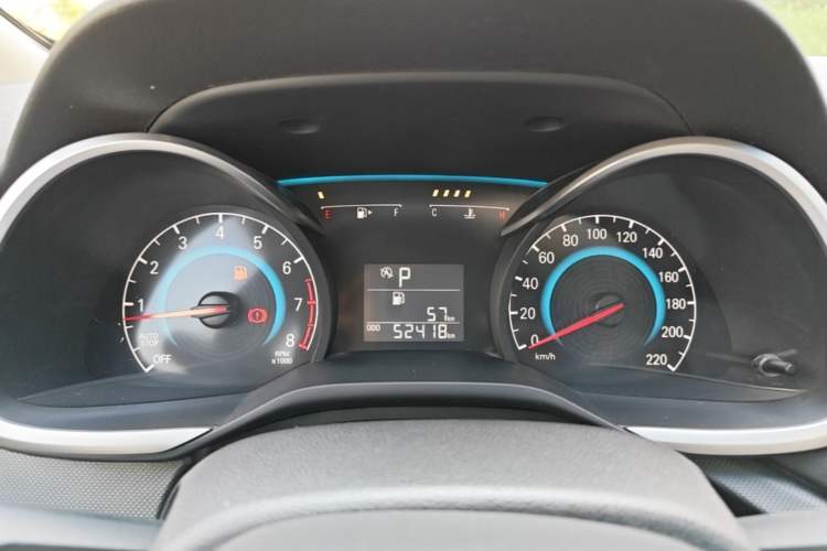 Used Chevrolet Cavalier 2019 320 Automatic Enjoyment with Sunroof Instrument Cluster