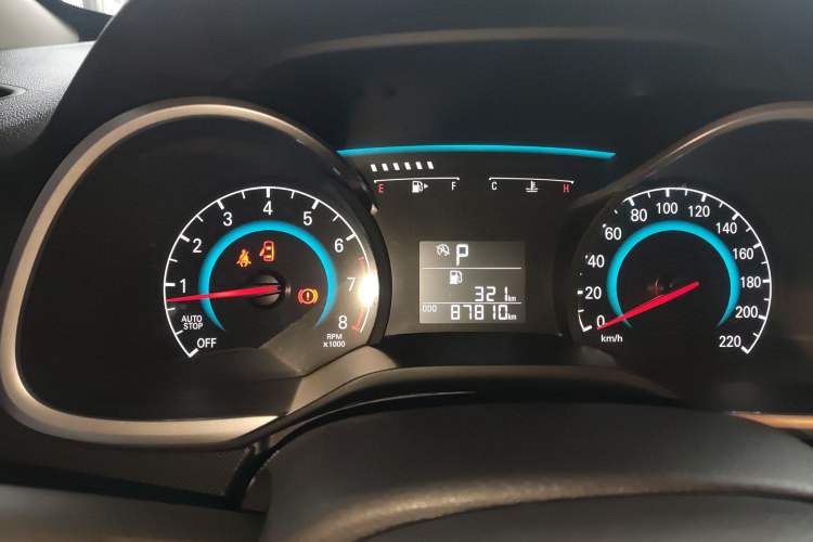 Used Chevrolet Cavalier 2019 320 Automatic Enjoyment with Sunroof Instrument Cluster