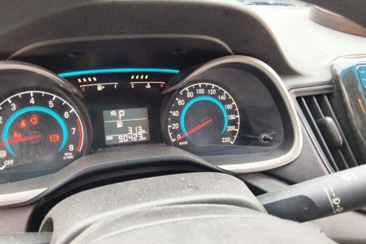 Used Chevrolet Cavalier 2019 320 Automatic Enjoyment with Sunroof Instrument Cluster