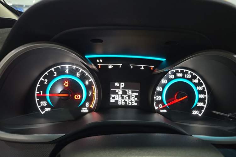Used Chevrolet Cavalier 2019 320 Automatic Enjoyment with Sunroof Instrument Cluster
