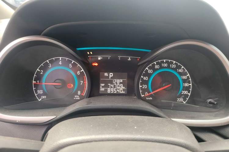 Used Chevrolet Cavalier 2019 320 Automatic Enjoyment with Sunroof Instrument Cluster
