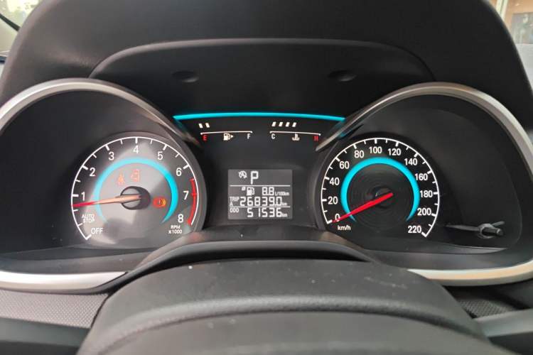 Used Chevrolet Cavalier 2019 320 Automatic Enjoyment with Sunroof Instrument Cluster