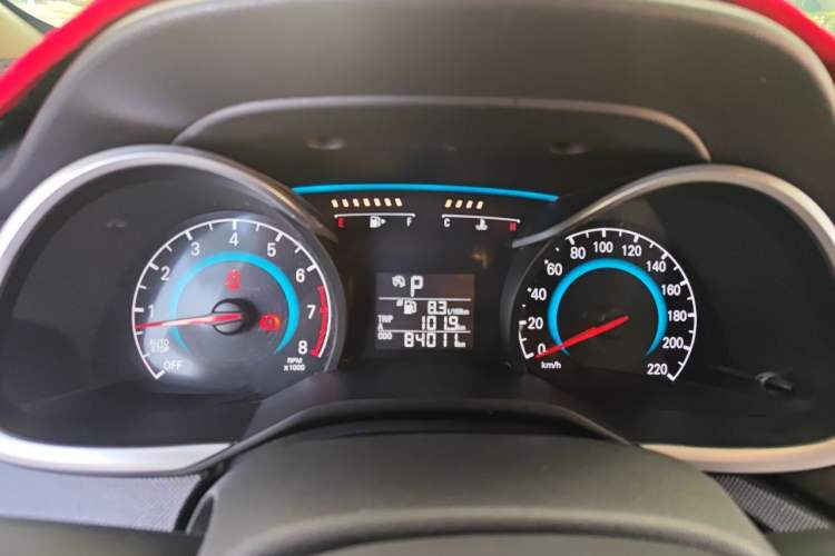 Used Chevrolet Cavalier 2019 320 Automatic Enjoyment with Sunroof Instrument Cluster