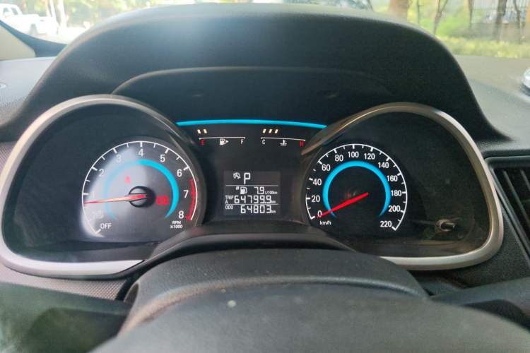 Used Chevrolet Cavalier 2019 320 Automatic Enjoyment with Sunroof Instrument Cluster