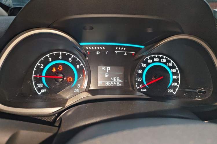 Used Chevrolet Cavalier 2019 320 Automatic Enjoyment with Sunroof Instrument Cluster