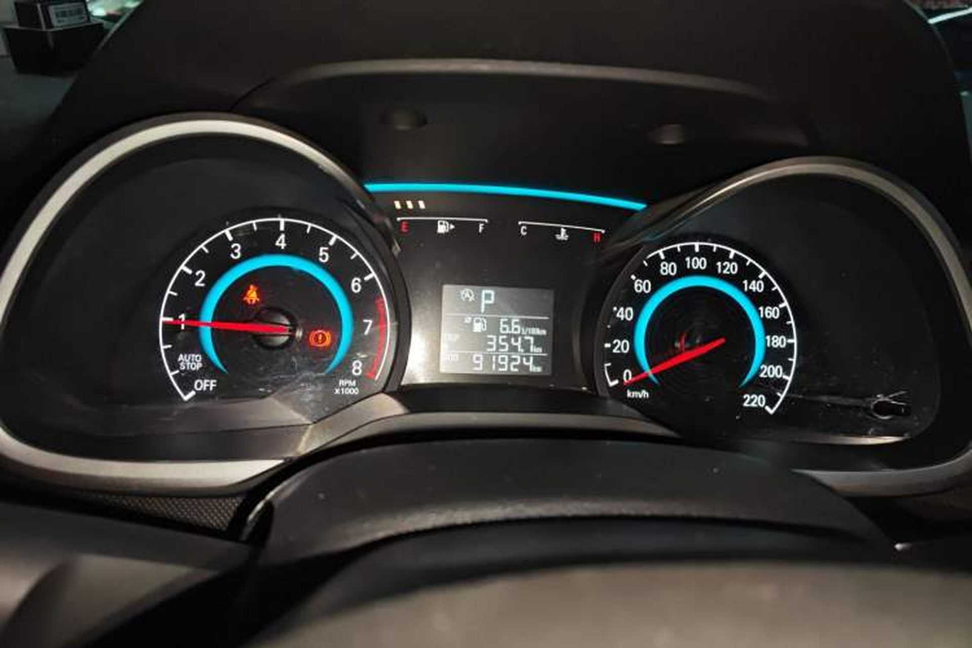 Used Chevrolet Cavalier 2019 320 Automatic Enjoyment with Sunroof Instrument Cluster