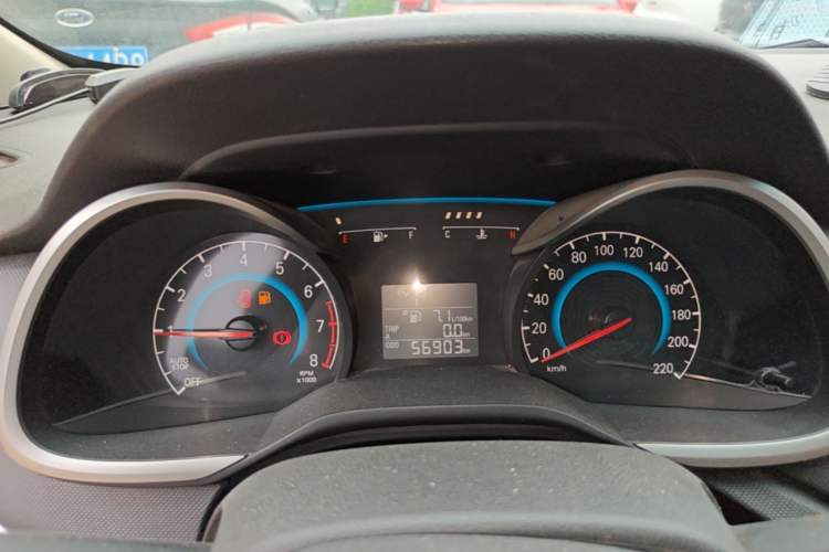 Used Chevrolet Cavalier 2019 320 Automatic Enjoyment with Sunroof Instrument Cluster
