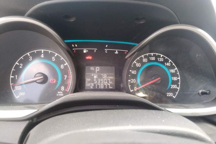 Used Chevrolet Cavalier 2019 320 Automatic Enjoyment with Sunroof Instrument Cluster