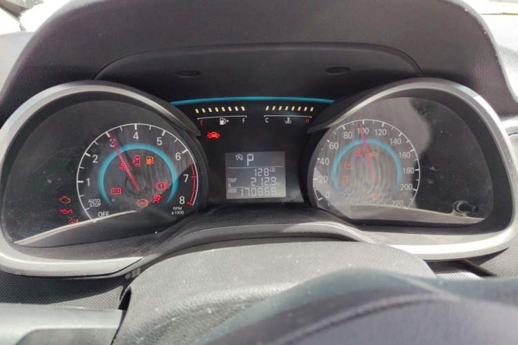 Used Chevrolet Cavalier 2019 320 Automatic Enjoyment with Sunroof Instrument Cluster