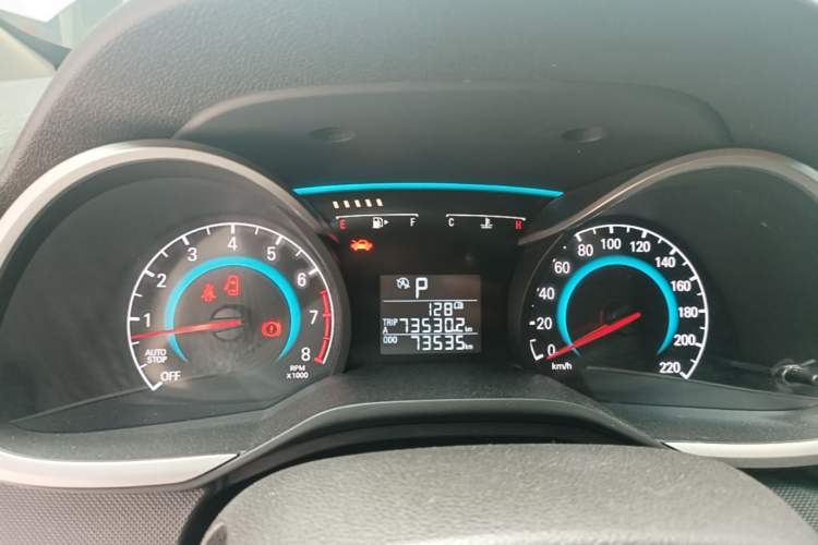 Used Chevrolet Cavalier 2019 320 Automatic Enjoyment with Sunroof Instrument Cluster