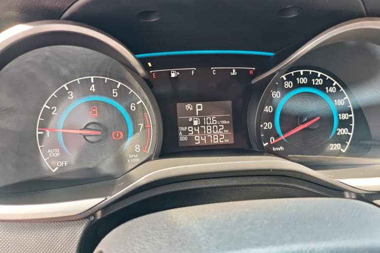 Used Chevrolet Cavalier 2019 320 Automatic Enjoyment with Sunroof Instrument Cluster