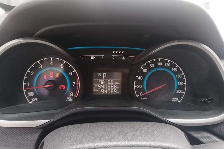 Used Chevrolet Cavalier 2019 320 Automatic Enjoyment with Sunroof Instrument Cluster