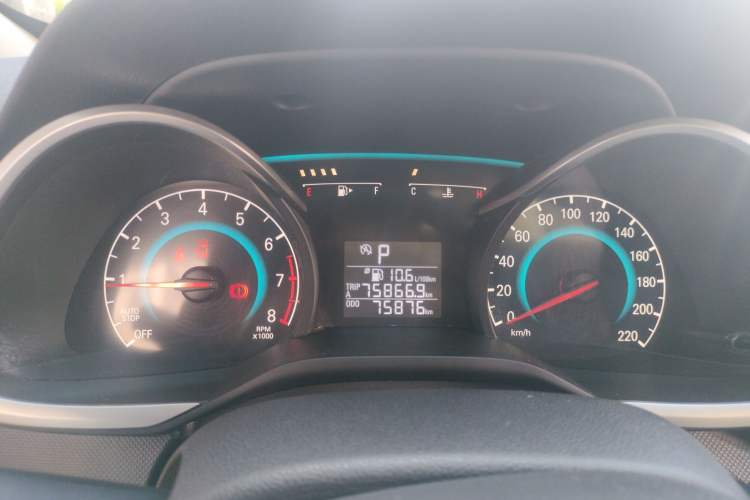 Used Chevrolet Cavalier 2019 320 Automatic Enjoyment with Sunroof Instrument Cluster