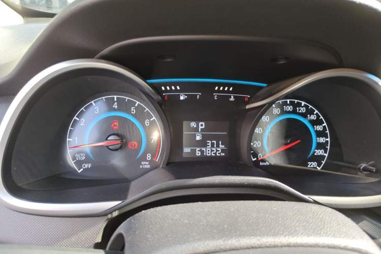 Used Chevrolet Cavalier 2019 320 Automatic Enjoyment with Sunroof Instrument Cluster