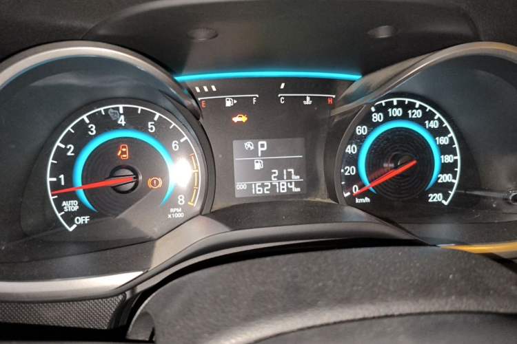 Used Chevrolet Cavalier 2019 320 Automatic Enjoyment with Sunroof Instrument Cluster