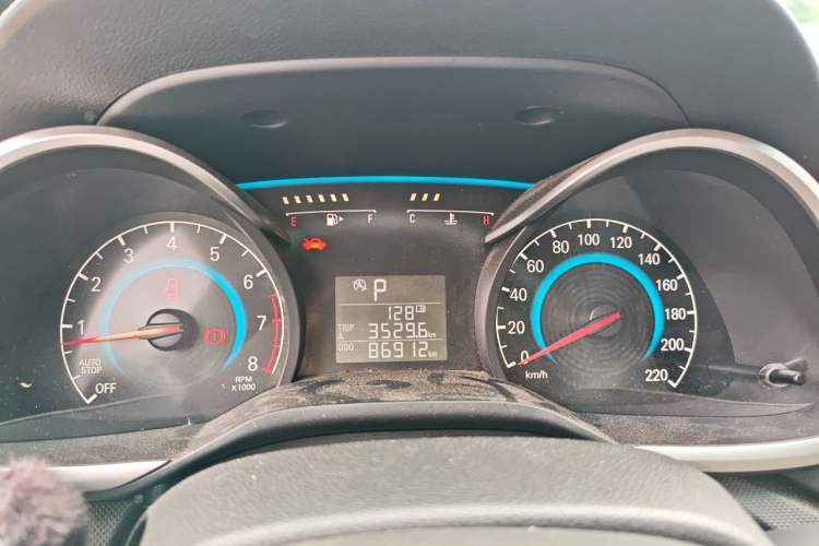 Used Chevrolet Cavalier 2019 320 Automatic Enjoyment with Sunroof Instrument Cluster