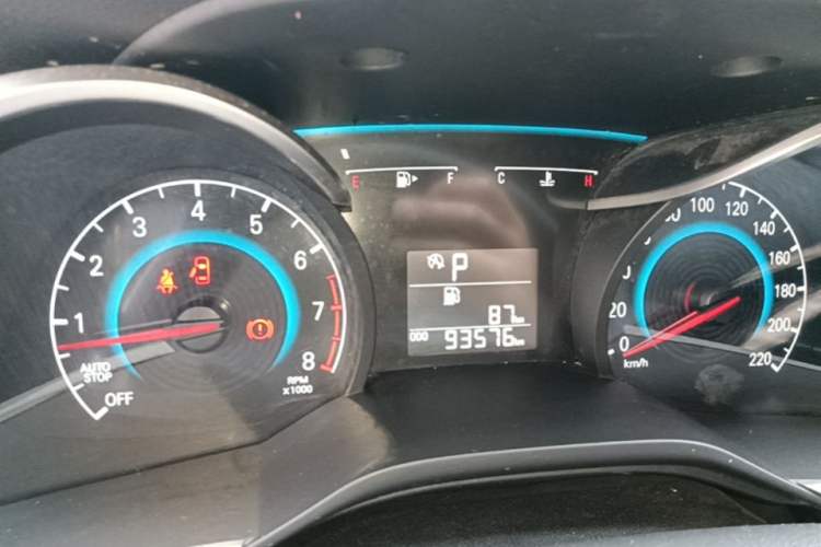 Used Chevrolet Cavalier 2019 320 Automatic Xinyue Edition Instrument Cluster