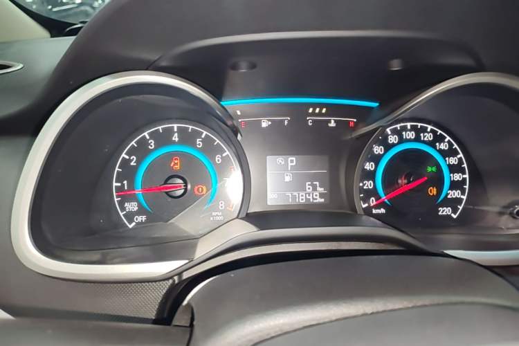 Used Chevrolet Cavalier 2019 320 Automatic Enjoyment with Sunroof Instrument Cluster