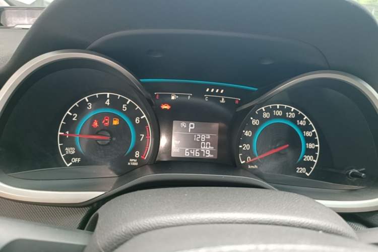 Used Chevrolet Cavalier 2019 320 Automatic Enjoyment with Sunroof Instrument Cluster