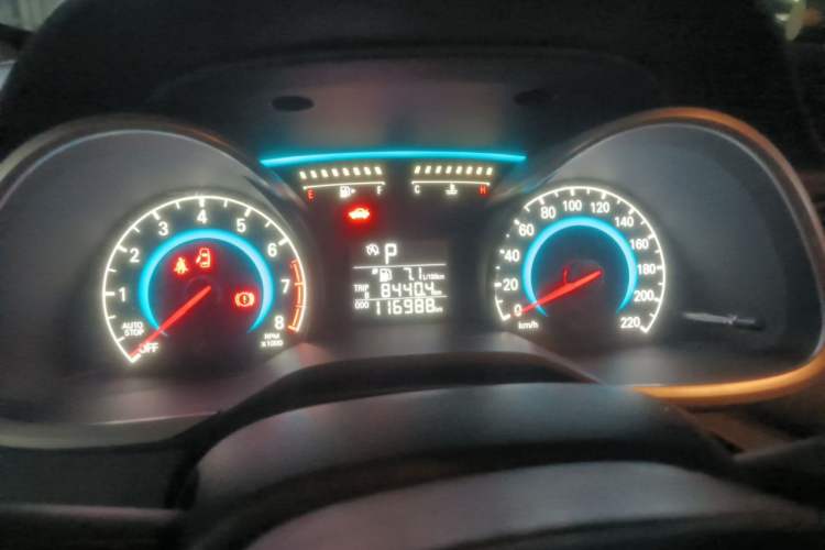 Used Chevrolet Cavalier 2019 320 Automatic Xinyue Edition Instrument Cluster
