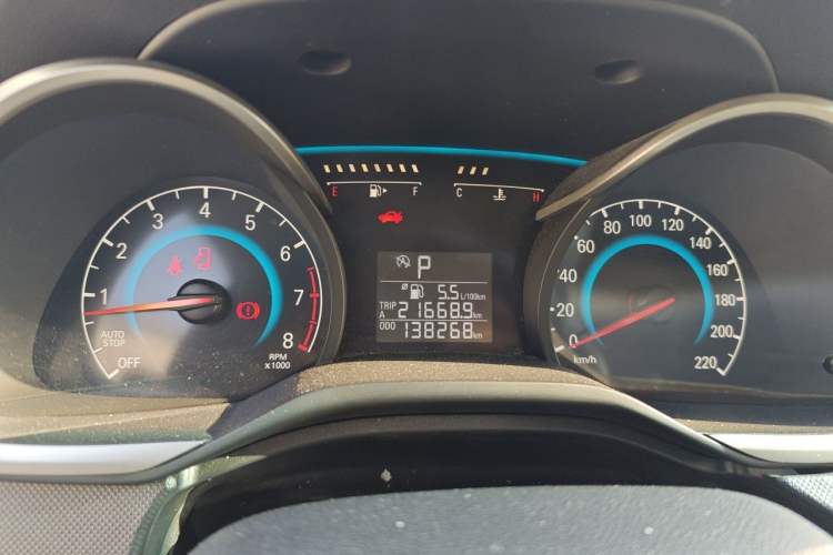 Used Chevrolet Cavalier 2019 320 Automatic Enjoyment with Sunroof Instrument Cluster