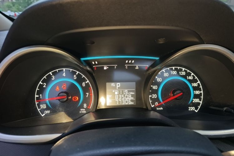 Used Chevrolet Cavalier 2019 320 Automatic Enjoyment with Sunroof Instrument Cluster