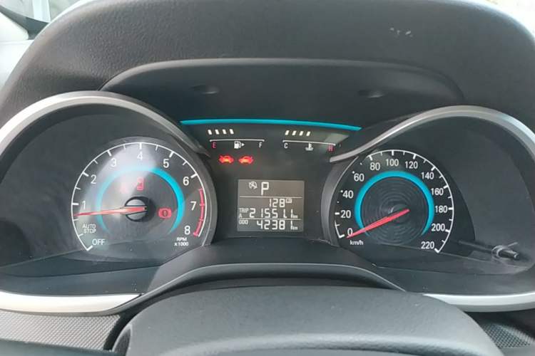 Used Chevrolet Cavalier 2019 320 Automatic Enjoyment with Sunroof Instrument Cluster