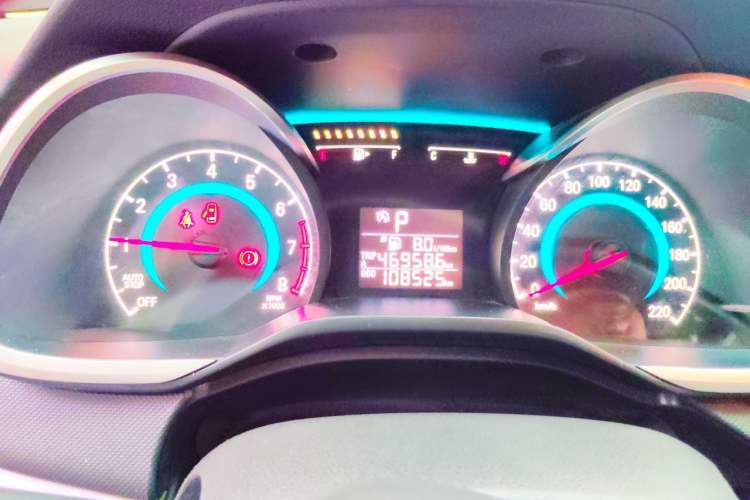 Used Chevrolet Cavalier 2019 320 Automatic Enjoyment with Sunroof Instrument Cluster
