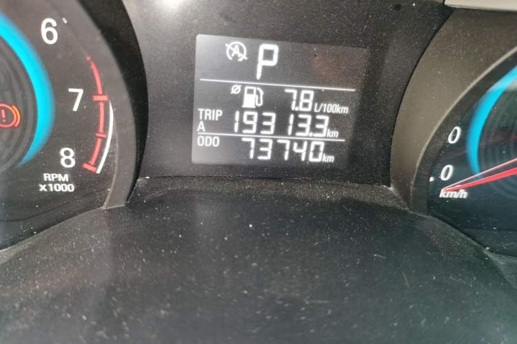 Used Chevrolet Cavalier 2019 320 Automatic Xinyue Edition Odometer Close Up