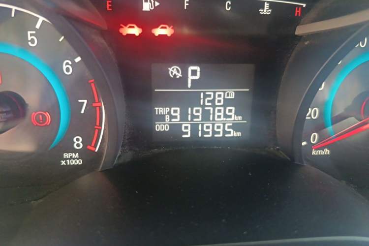 Used Chevrolet Cavalier 2019 320 Automatic Xinyue Edition Odometer Close Up