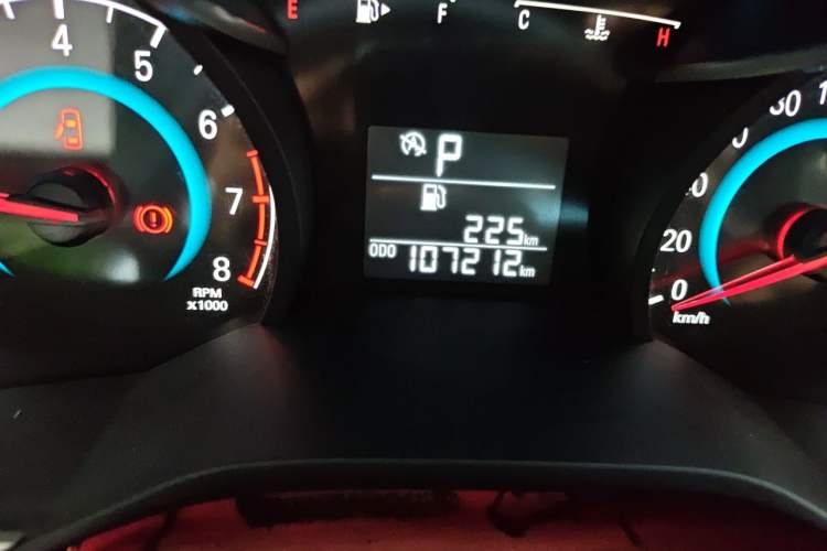 Used Chevrolet Cavalier 2019 320 Automatic Xinyue Edition Odometer Close Up