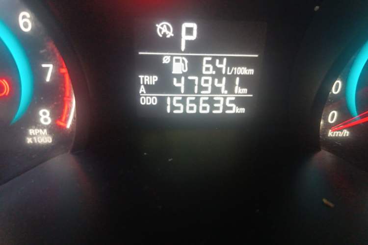 Used Chevrolet Cavalier 2019 320 Automatic Enjoyment with Sunroof Odometer Close Up
